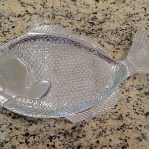 Silver Fish Shaped Platter, Serveware, Servingware